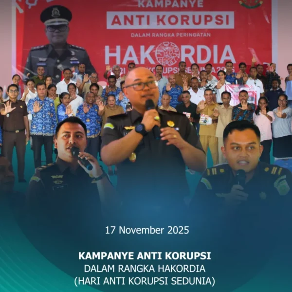 Kampanye Anti Korupsi Dalam Rangka Hakordia (Hari Anti Korupsi Sedunia)