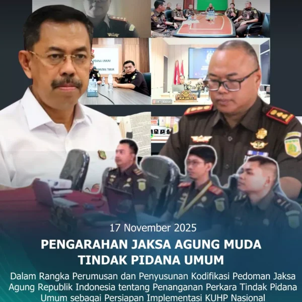 Pengarahan Jaksa Agung Muda Tindak Pidana Umum