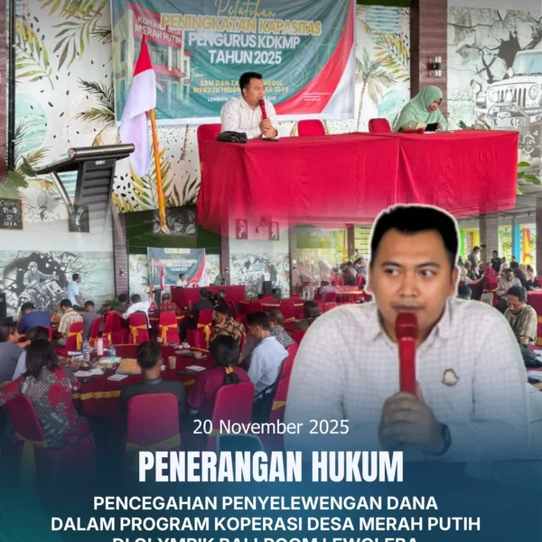 Penerangan Hukum Pencegahan Penyelewengan Dana Dalam Program Koperasi Desa Merah&hellip;