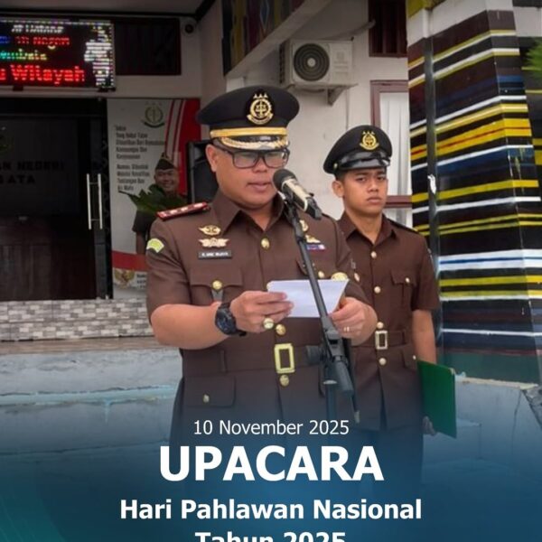 Upacara Hari Pahlawan Nasional Tahun 2025