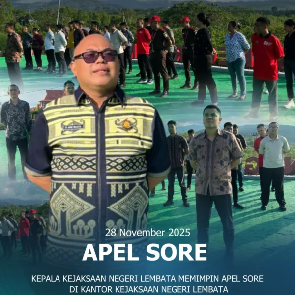 Apel Sore Jumat 28 November 2025