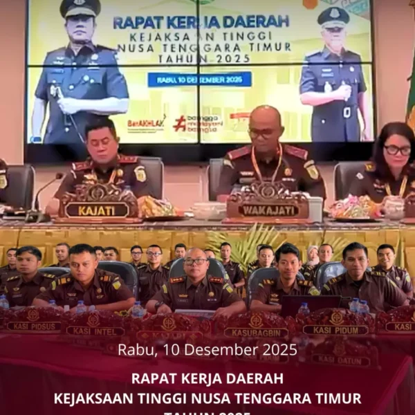 Rapat Kerja Daerah Kejaksaan Tinggi Nusa Tenggara Timur Tahun 2025