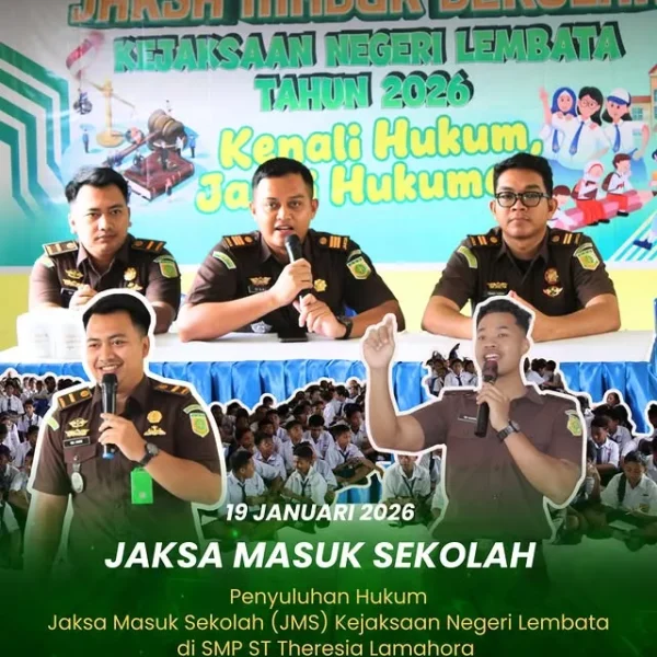 Penyuluhan Hukum Jaksa Masuk Sekolah (JMS) Kejaksaan Negeri Lembata Di&hellip;
