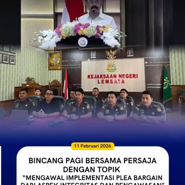 Bincang Pagi Bersama Persaja Dengan Topik : “Mengawal Implementasi Plea&hellip;