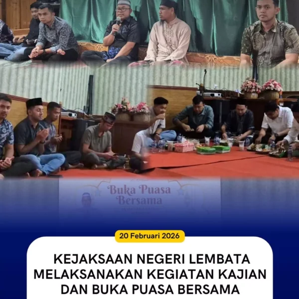 Kejaksaan Negeri Lembata Melaksanakan Kegiatan Kajian Dan Buka Bersama Ramadhan…