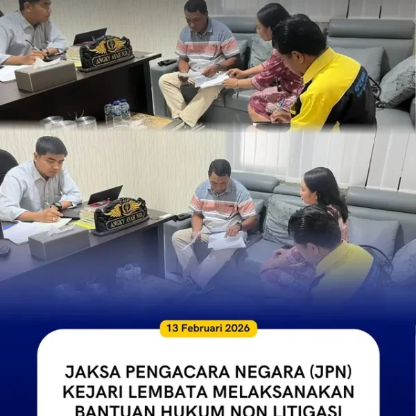 Jaksa Pengacara Negara (JPN) Kejaksaan Negeri Lembata Melaksanakan Bantuan Hukum&hellip;
