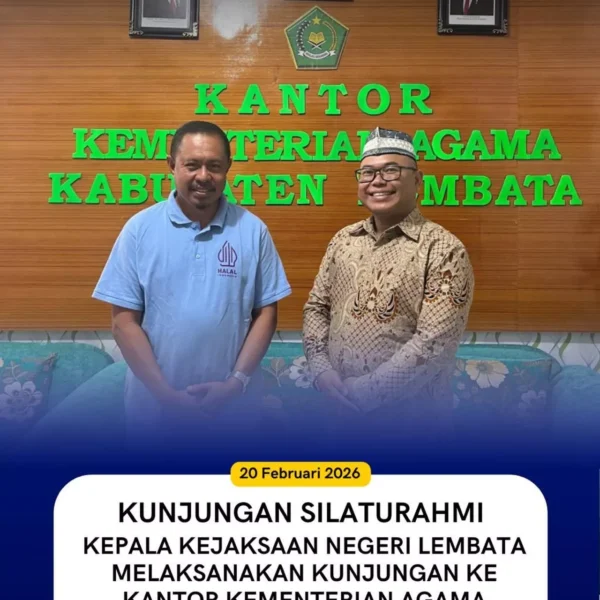 Kepala Kejaksaan Negeri Lembata Melaksanakan Kunjungan Ke Kantor Kementerian Agama…