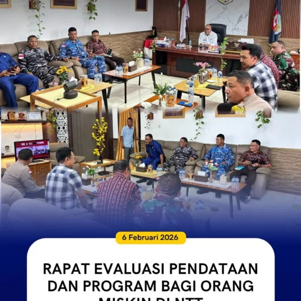 Rapat Evaluasi Pendataan Dan Program Bagi Orang Miskin Di NTT
