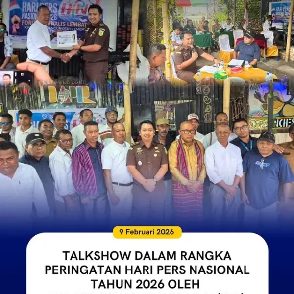 Talkshow Dalam Rangka Peringatan Hari Pers Nasional Tahun 2026 Oleh&hellip;