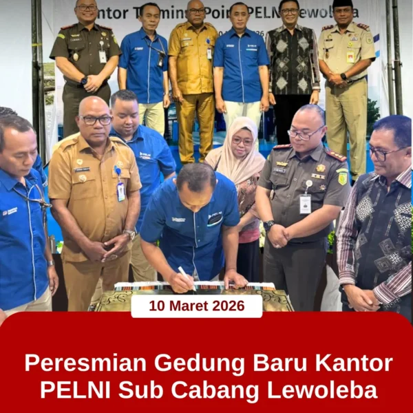 Peresmian Gedung Baru Kantor PELNI Sub Cabang Lewoleba