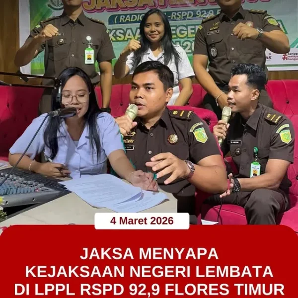 Kejaksaan Negeri Lembata Melakukan Kegiatan Jaksa Menyapa Di LPPL RSPD&hellip;