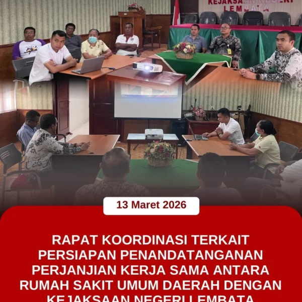 Rapat Koordinasi Terkait Persiapan Penandatanganan Perjanjian Kerja Sama Antara Rumah…