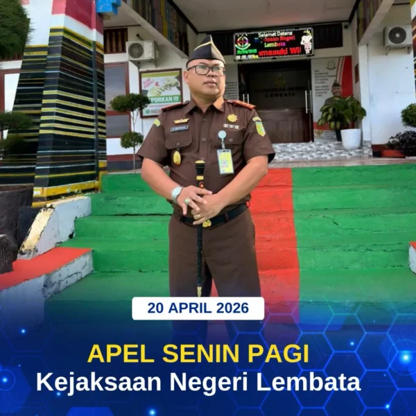 Kejaksaan Negeri Lembata Melaksanakan Kegiatan Apel Pagi, Senin 20 April&hellip;