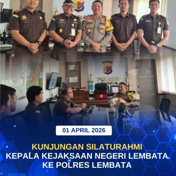 Kunjungan Silaturahmi Kepala Kejaksaan Negeri Lembata Ke Polres Lembata