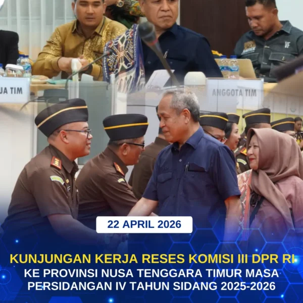 Kunjungan Kerja Reses Komisi III DPR RI Ke Provinsi Nusa…