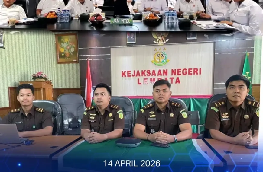 Zoom Meeting Pengarahan Jaksa Agung Muda Intelijen Secara Virtual (Daring)
