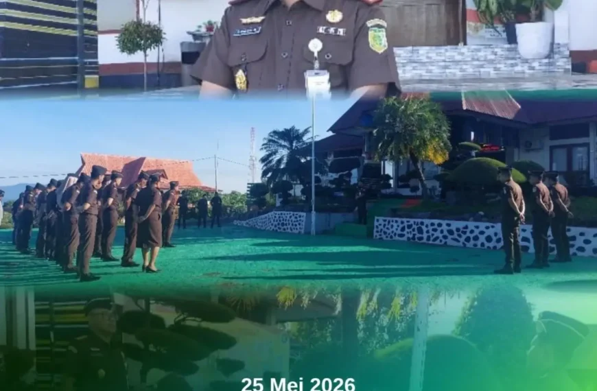 Lembata Melaksanakan Giat Apel Pagi Pada Senin, 25 Mei 2026