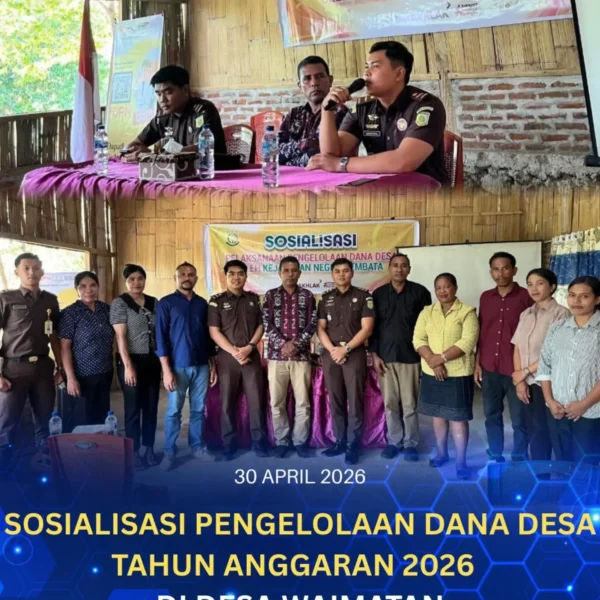 Sosialisasi Pengelolaan Dana Desa Tahun Anggaran 2026 Di Desa Waimatan