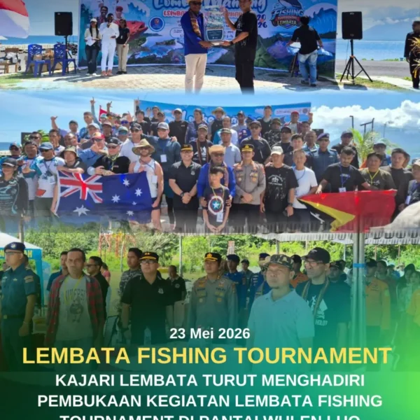 Kajari lembata Turut Menghadiri Pembukaan Kegiatan Lembata Fishing Tournament Di…