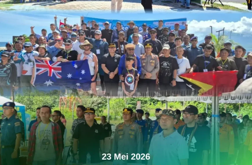 Kajari lembata Turut Menghadiri Pembukaan Kegiatan Lembata Fishing Tournament Di Pantai Wulen Luo
