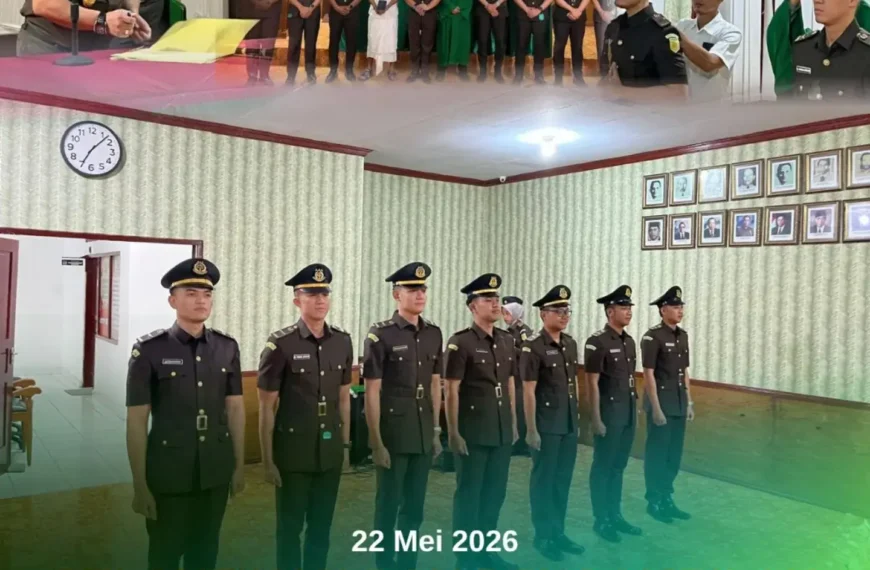 Pelantikan Dan Pengambilan Sumpah/Janji Pegawai Negeri Sipil (PNS) Di Linkungan Kejaksaan Negeri Lembata