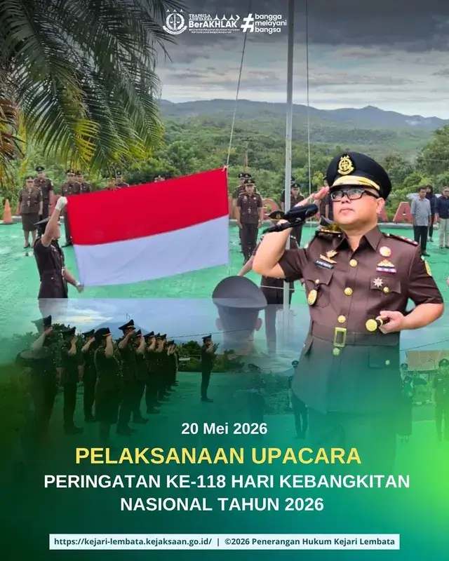 Pelaksanaan Upacara Peringatan Ke – 118 Hari Kebangkitan Nasional Tahun 2026