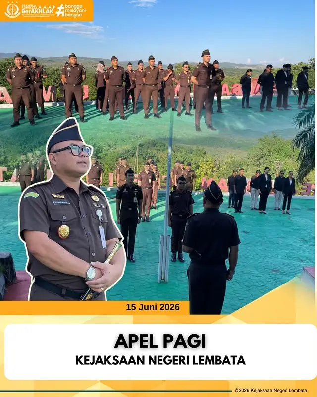 Apel Pagi Senin 15 Juni 2026