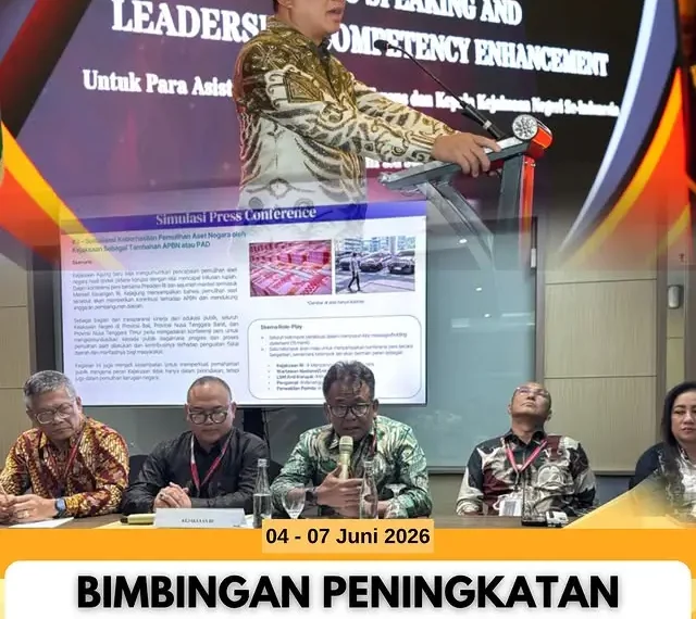 Bimbingan Peningkatan Kapasitas Kepemimpinan Dan Public Speaking Di Meeting Room Anatherta Resort Bali