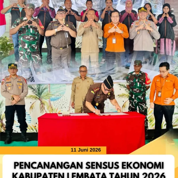 Pencanangan Sensus Ekonomi Kabupaten Lembata Tahun 2026