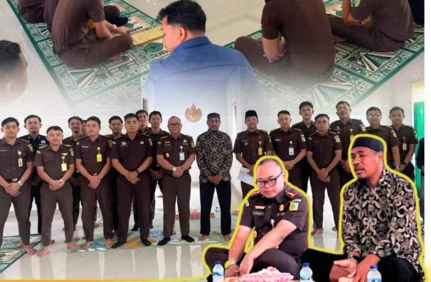 Kejaksaan Negeri Lembata Melaksanakan Kajian Pagi Bagi Seluruh Pegawai Yang Beragama Islam