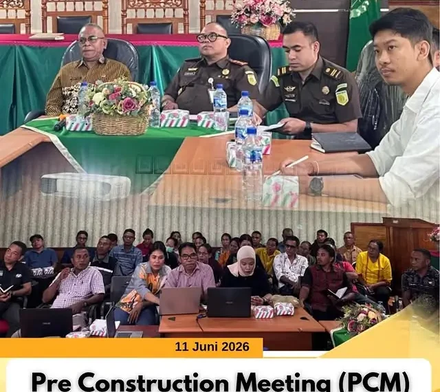 Pre Construction Meeting (PCM) Kejaksaan Negeri Lembata