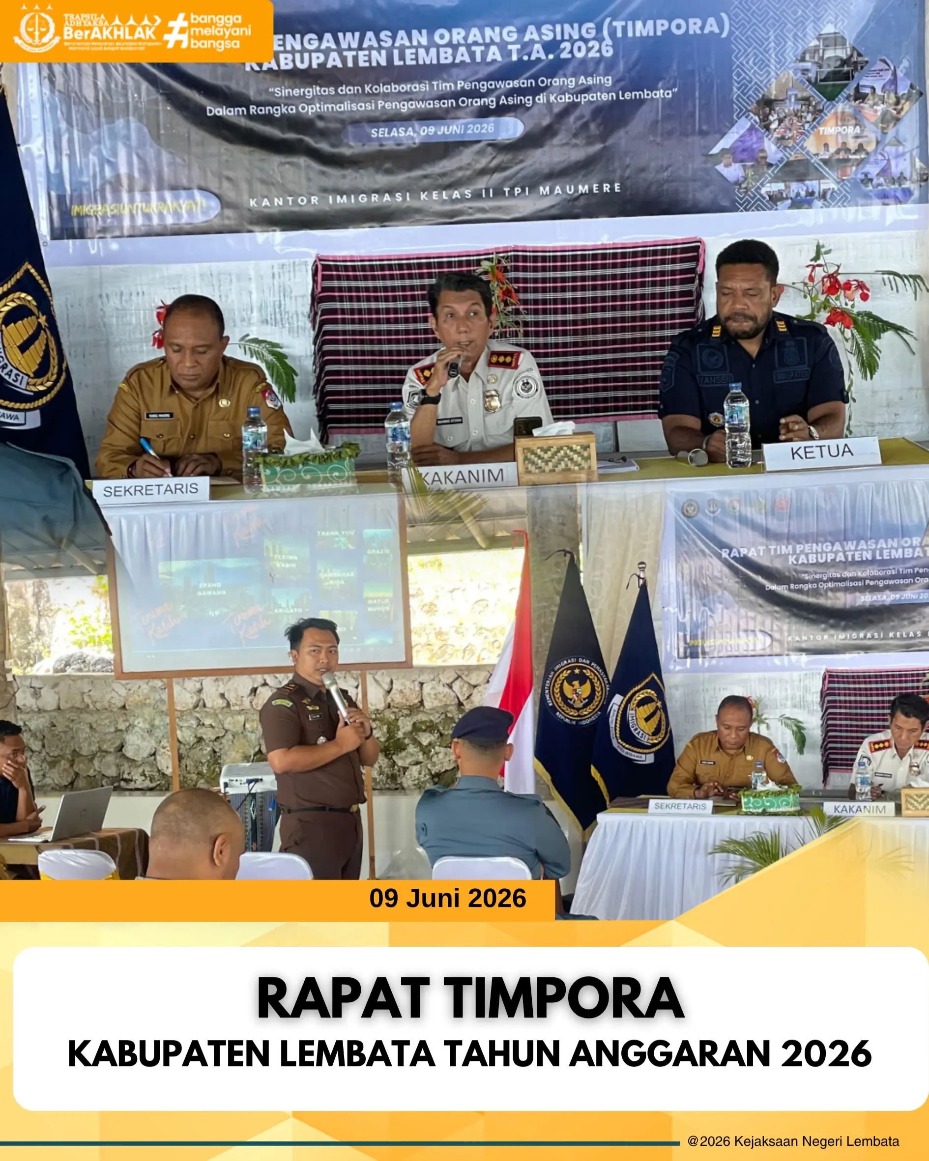 Rapat Timpora Kabupaten Lembata Tahun 2026