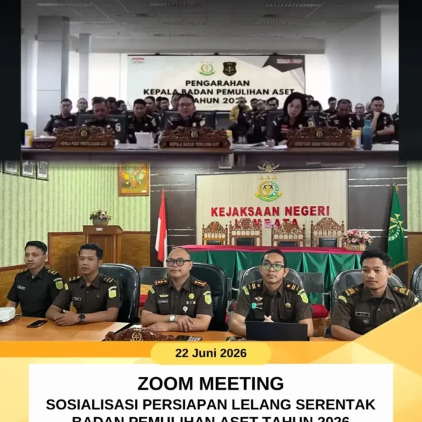 Sosialisasi Persiapan Lelang Serentak Badan Pemulihan Aset Tahun 2026