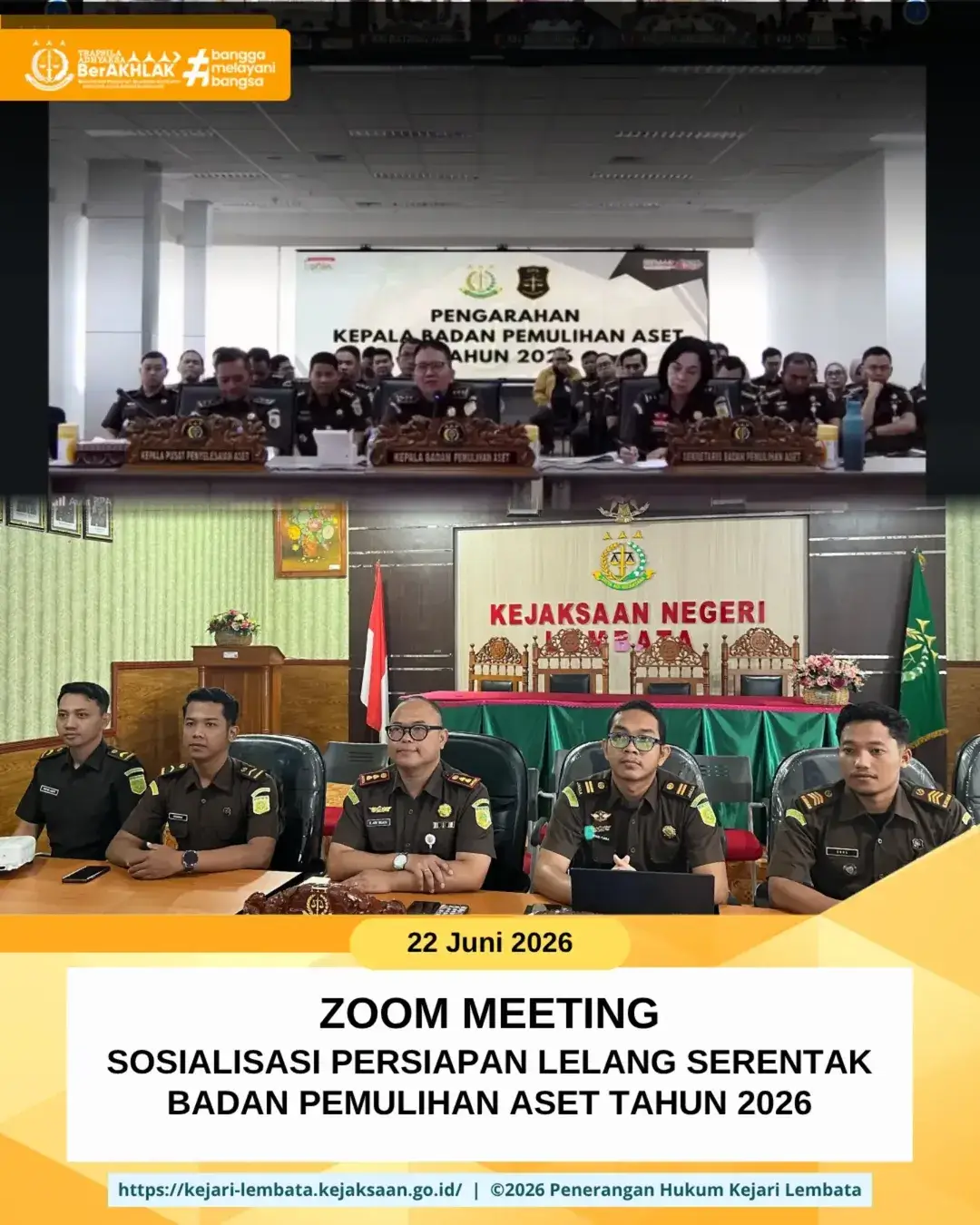Sosialisasi Persiapan Lelang Serentak Badan Pemulihan Aset Tahun 2026