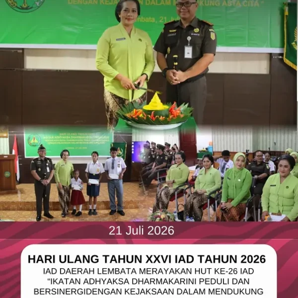IAD Daerah Lembata Merayakan HUT Ke-26 IAD “Ikatan Adhyaksa Dharmakarini&hellip;