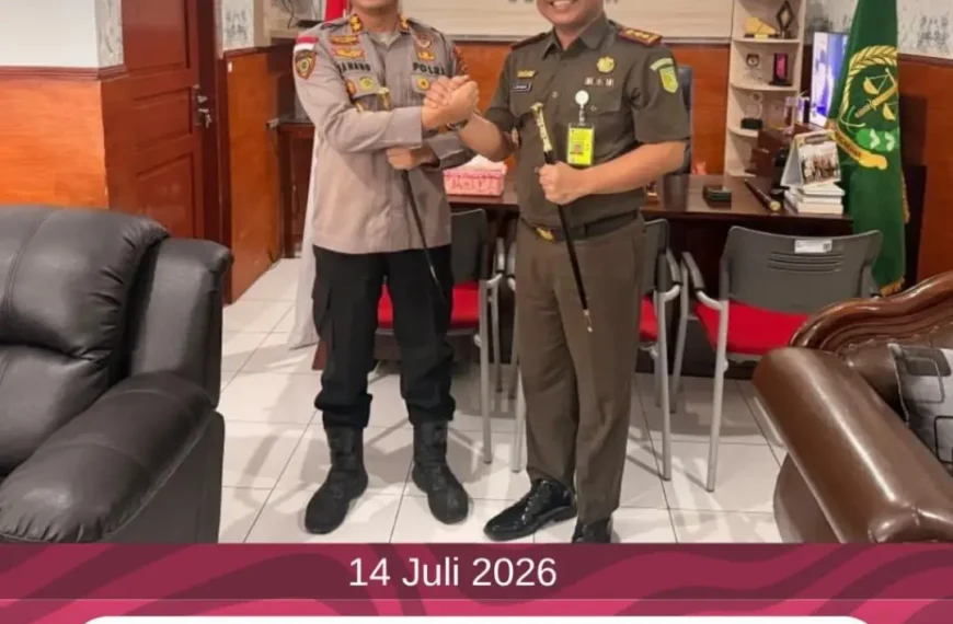 Perkuat Sinergi Dan Kolaborasi Kajari Lembata Menerima Kunjungan Kapolres Lembata