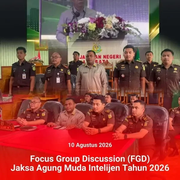 Focus Group Discussion (FGD) Jaksa Agung Muda Intelijen Tahun 2026