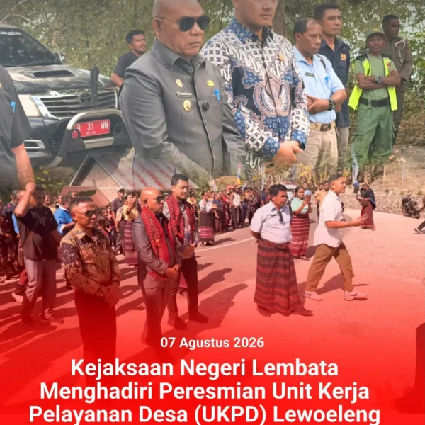 Kejaksaan Negeri Lembata Menghadiri Peresmian Unit Kerja Pelayanan Desa (UKPD)&hellip;