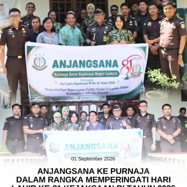 Anjangsana Ke Purnaja Dalam Rangka Memperingati Hari Lahir Ke-81 Kejaksaan…
