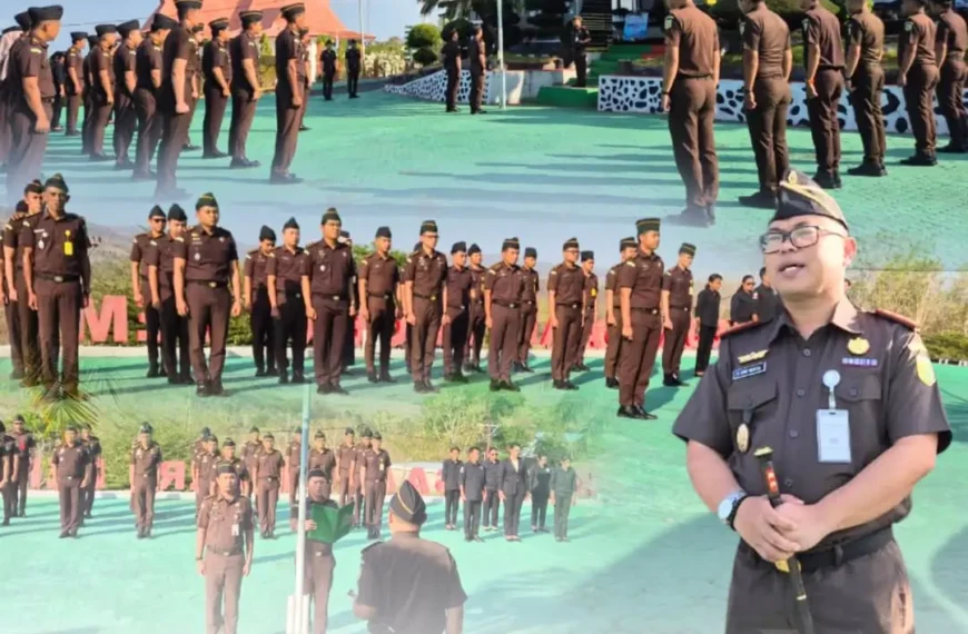 Kegiatan Apel Pagi Kejaksaan Negeri Lembata Hari Senin 21 September 2026