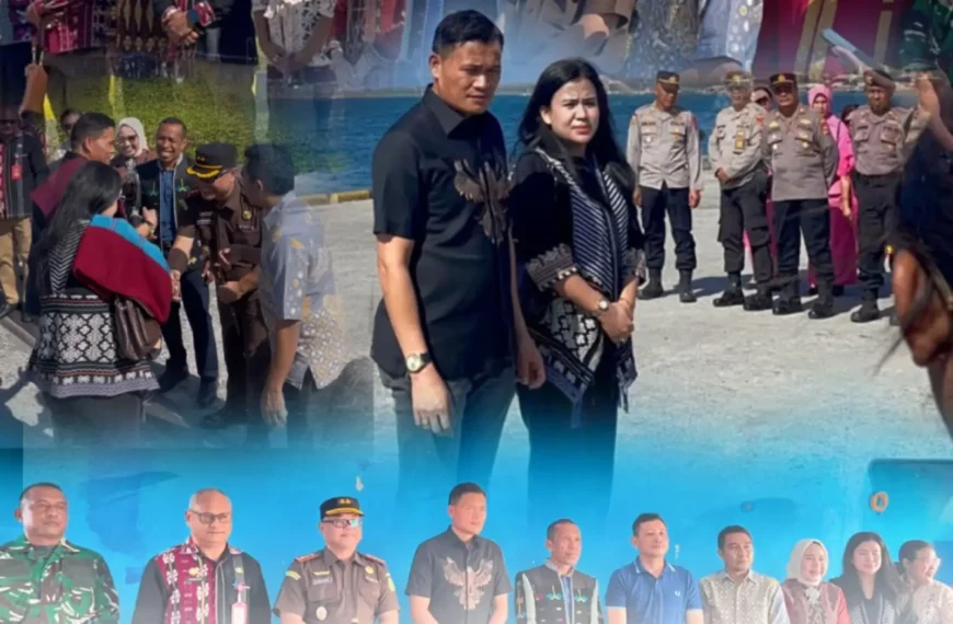Penyambutan Kapolres Lembata AKBP Henman Limbong, S.P., S.I.K., M.H.