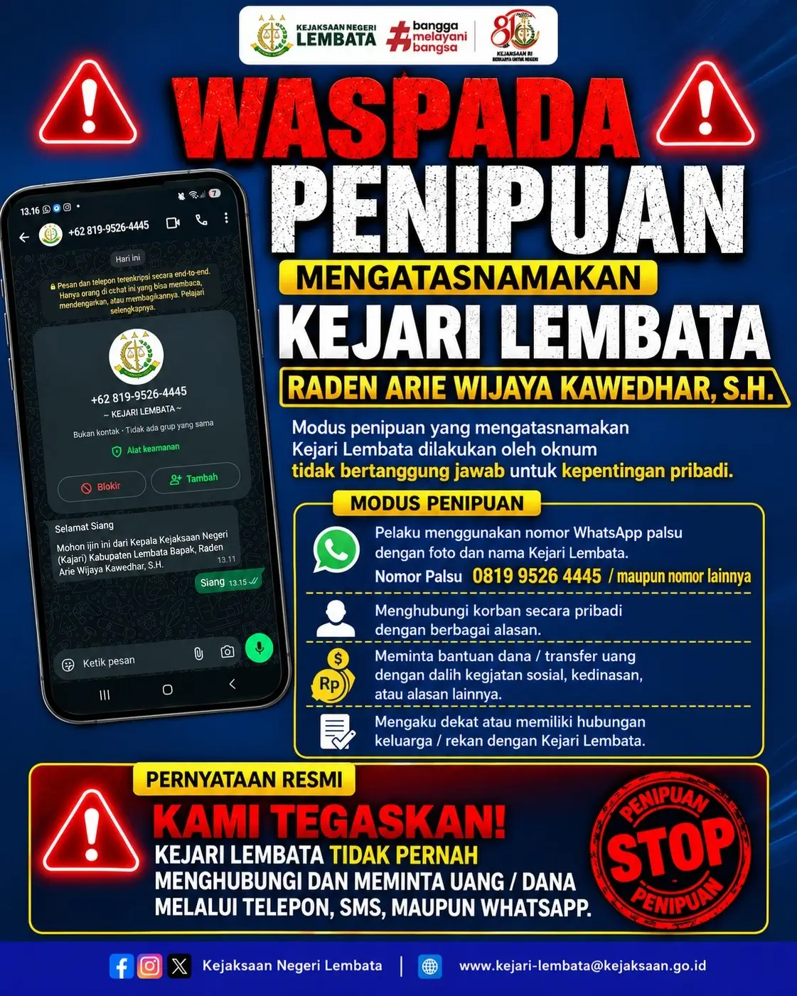 waspada penipuan